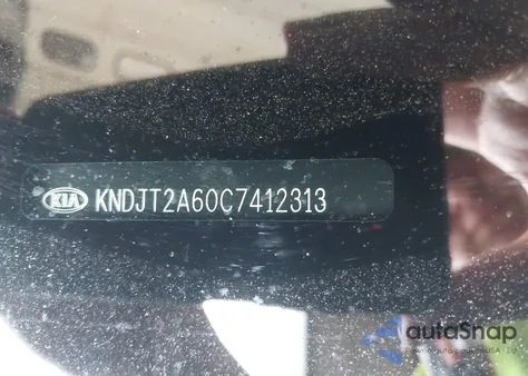 2012 Kia Soul + из США, поврежденный, VIN KNDJT2A60C7412313